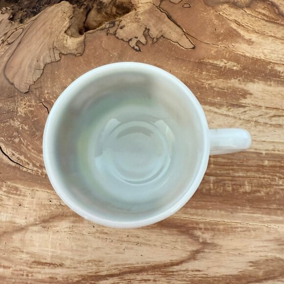 RARE - Vintage - Federal Glass Milk Glass - NESCAFE - Advertising - Mug - Picture 6 of 9